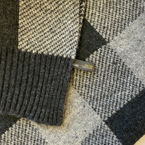 Gap Mens Winter 100% Wool Scarf - Picture 8 of 8